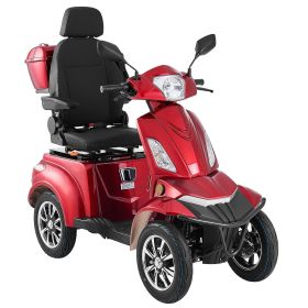 Heavy Duty 4-Wheel Mobility Scooters for Seniors & Adults, 500lbs Capacity, 21.5 Miles 3-Speed Long Range (Default: Default)